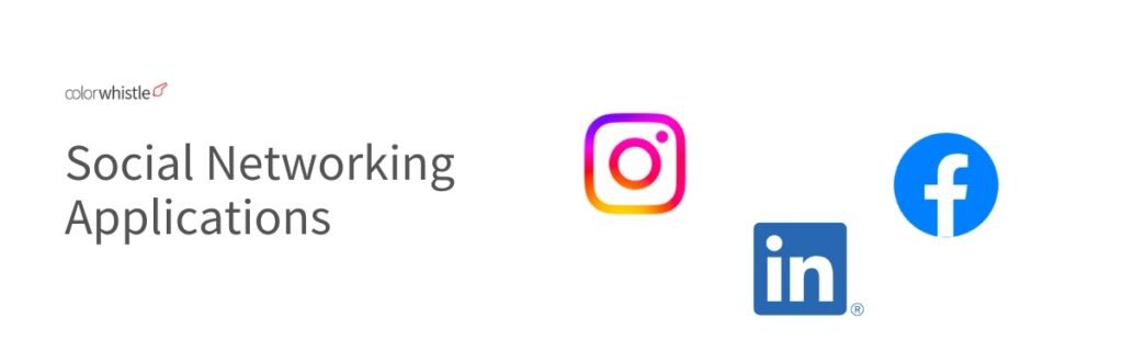 Types of Web Applications (Social Networking Apps) - ColorWhistle