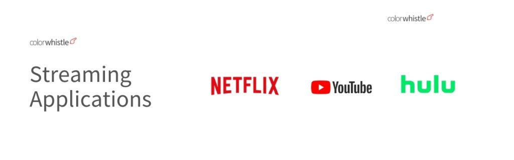 Types of Web Applications ( Streaming Applications) - ColorWhistle