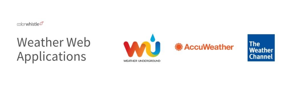 Types of Web Applications (Weather Web Apps) - ColorWhistle