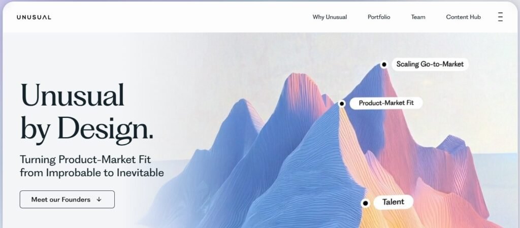 VC-websites-built-Webflow-(Unusual Ventures) - ColorWhistle