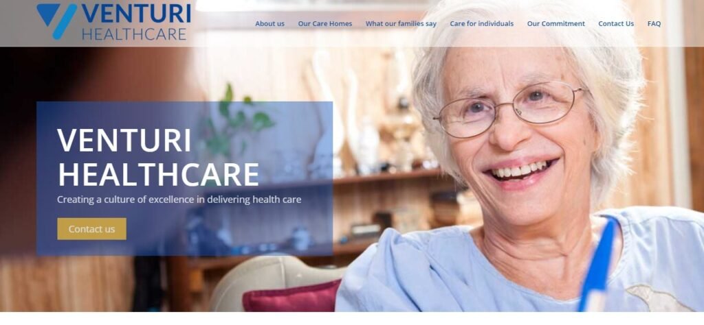 The Best Healthcare Website Designs & Medical Website Design Ideas (Venturi) - ColorWhistle