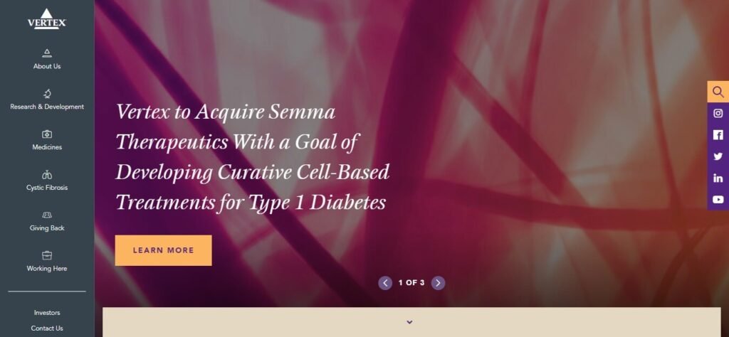 The Best Healthcare Website Designs & Medical Website Design Ideas (Vertex) - ColorWhistle