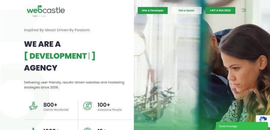 Web Design, Website Development Companies in Dubai (Webcastle) - ColorWhistle
