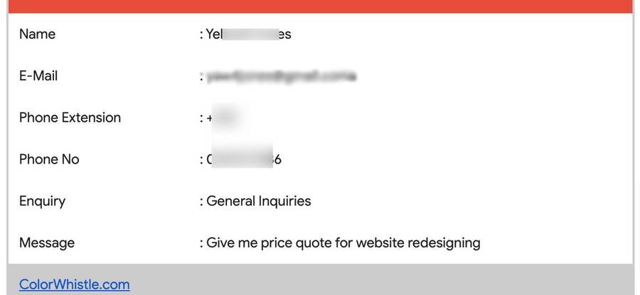 SEO services vendor partnership inquiry via ColorWhistle 