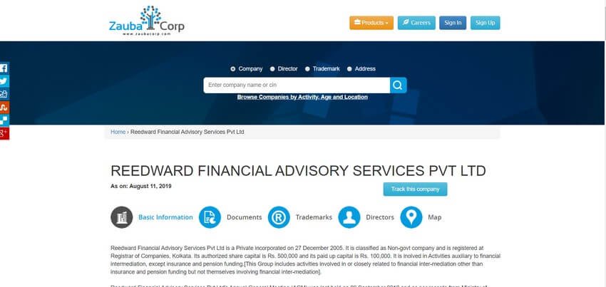 Financial Advisor Website Design Examples (ZaubaCorp) - ColorWhistle