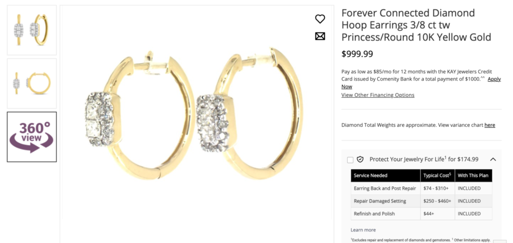 Jewelry Website (3D View in Jewelry Website Development)  - ColorWhistle