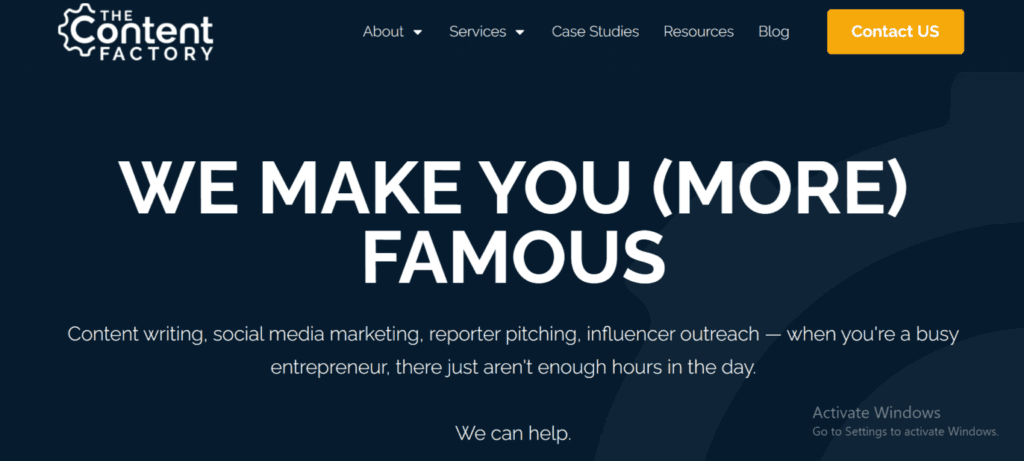 Digital PR Agencies In USA (Content Factory) - ColorWhistle