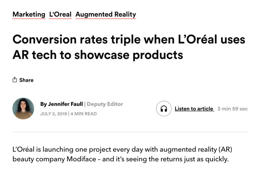 AI in Social Media Statistics and Trends (Augmented Reality (AR) Filters - Content Marketing)- ColorWhistle
