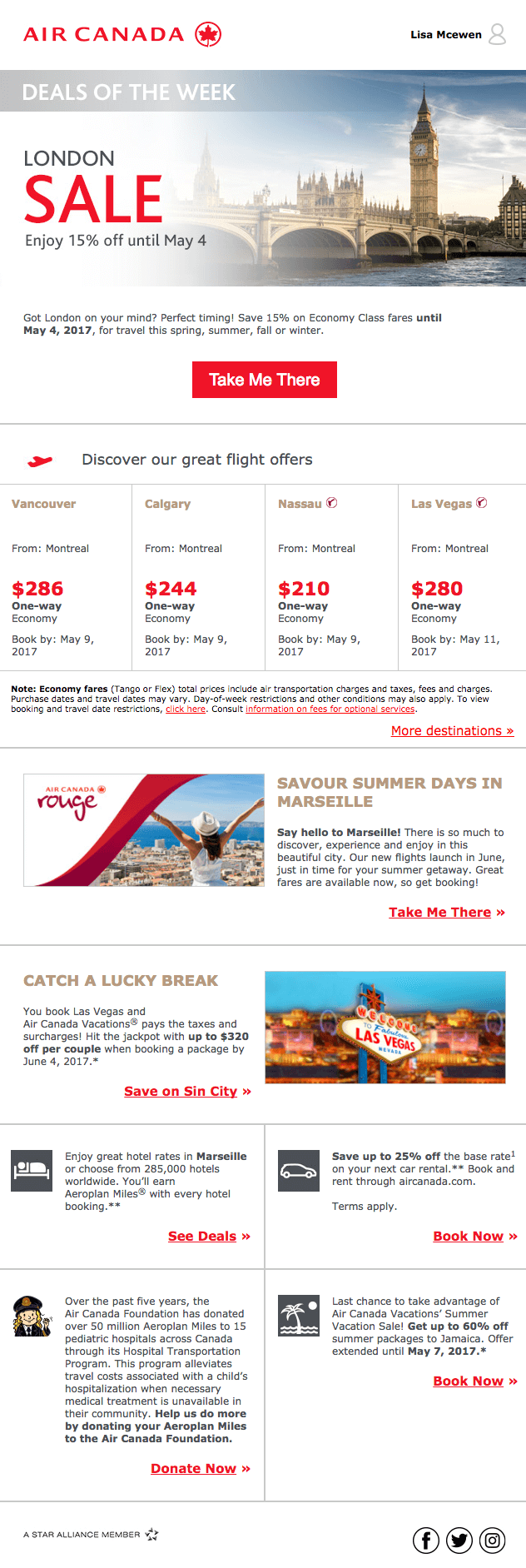 Innovative Travel Marketing Campaigns From Around The World (AirCanada) - ColorWhistle
