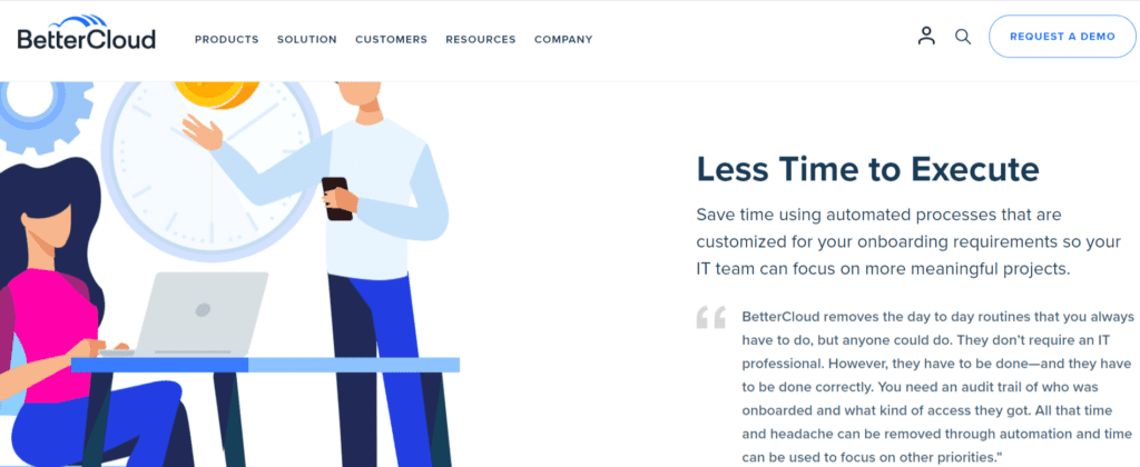 IT Firm Web Design, Website Development Case Study Ideas (Better Cloud) - ColorWhistle
