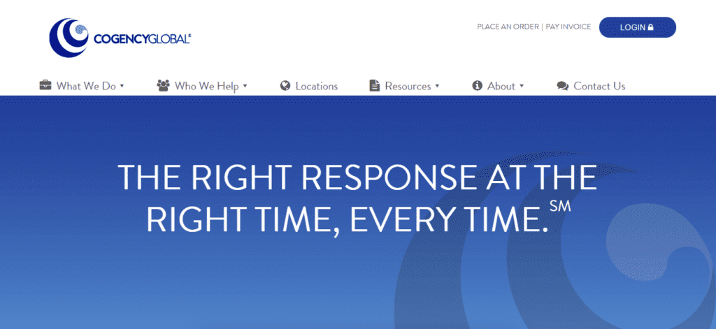 Best Website Redesign Ideas and Case Studies (Cogency Global) - ColorWhistle