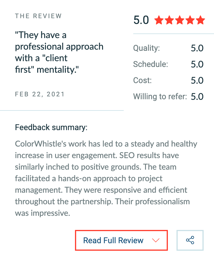 Our Team Client Approach - ColorWhistle