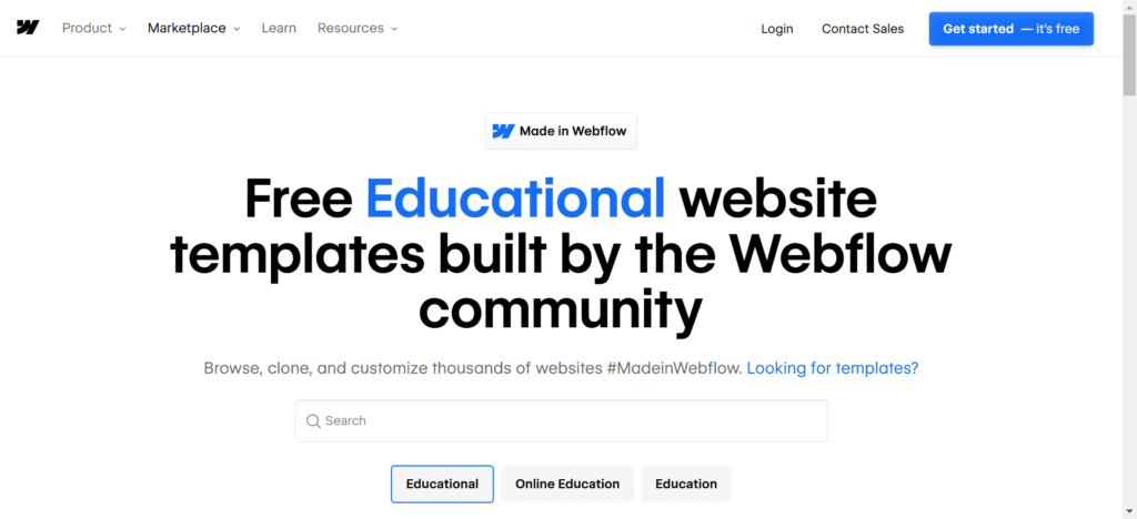 How Can You Design a Student-Centric Educational Website in Webflow -ColorWhistle