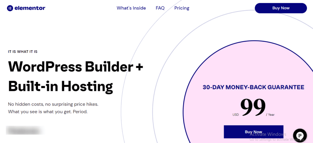 Elementor Cloud (Elementor Pricing)- ColorWhistle