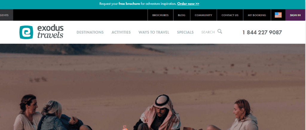 Tour Operators and Travel Companies in Europe (Exodus) - ColorWhistle