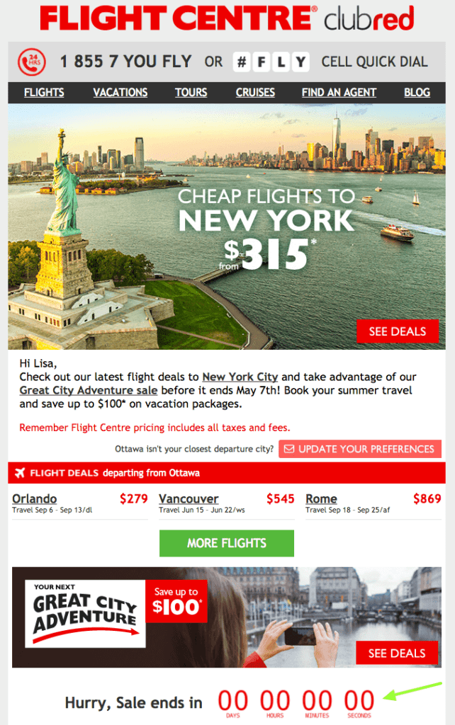 Innovative Travel Marketing Campaigns From Around The World (FlightCentre) - ColorWhistle