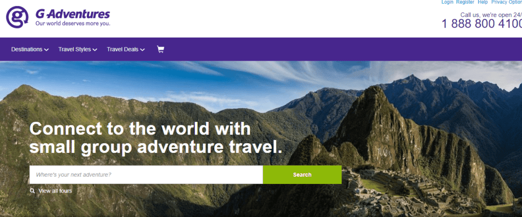 Tour Operators and Travel Companies in Europe (G Adventures) - ColorWhistle
