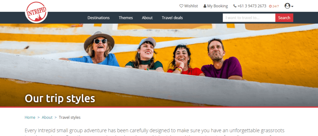 Top Travel Agencies in USA (Intrepid) - ColorWhistle