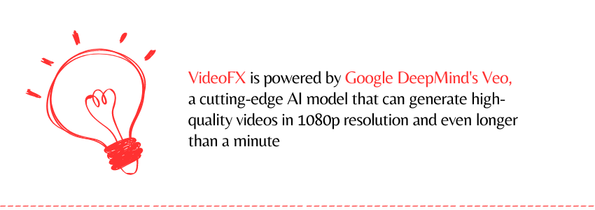 Introducing VideoFX, plus new features for ImageFX and MusicFX - VideoFX Facts - ColorWhistle