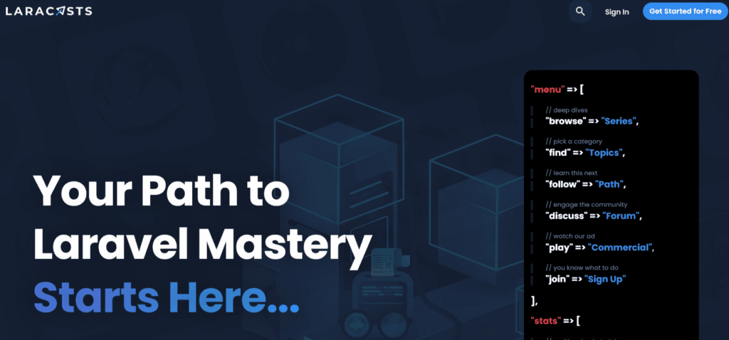 Laravel Case Study Examples for Web Applications (Laracasts) - ColorWhistle