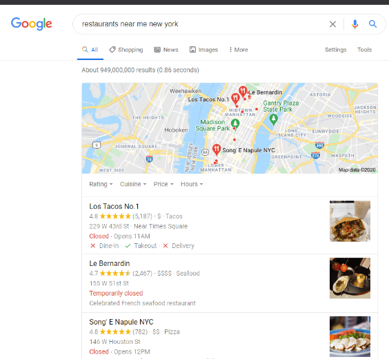 Local SEO Strategies for Retailers (restaurants near me new York) - ColorWhistle