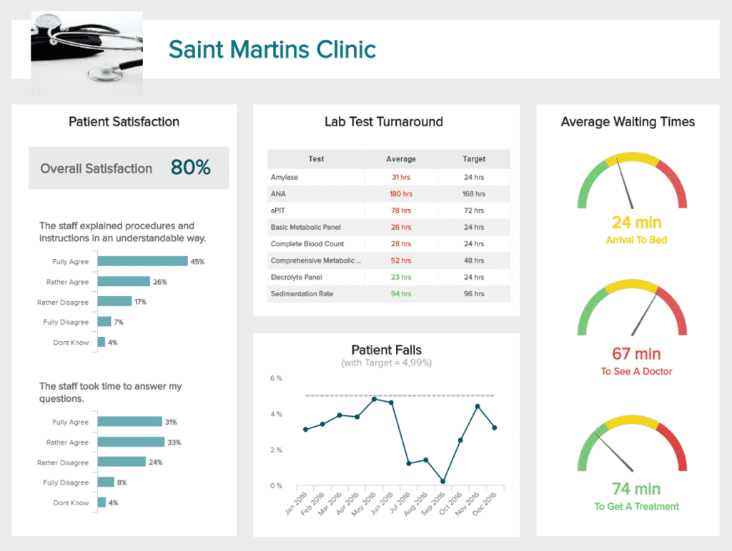 Custom Dashboard Web Applications (Healthcare Analytical Dashboard Application Example) - ColorWhistle