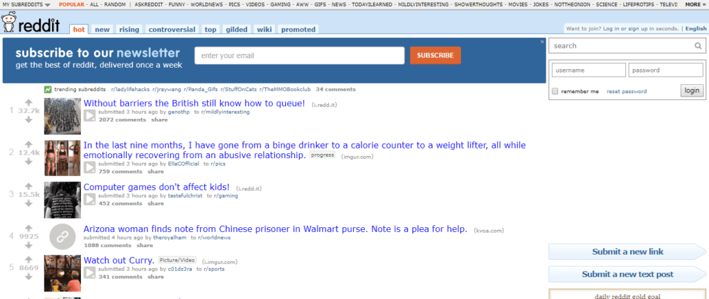 Best Website Redesign Ideas and Case Studies (Reddit’s) - ColorWhistle