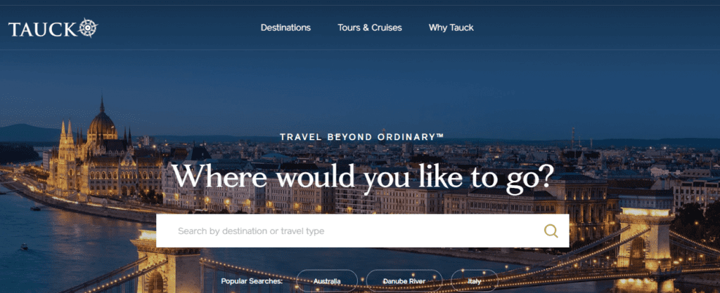 Tour Operators and Travel Companies in Europe (Tauck) - ColorWhistle