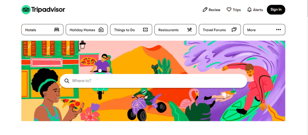 Online Business Models for Travel Industry (Trip advisor) - ColorWhistle