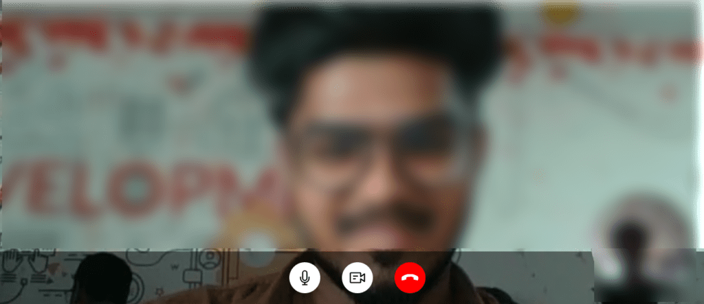 video-call-interface - ColorWhistle