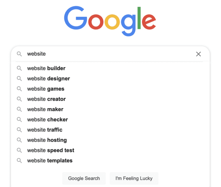 Google SERP Desktop page - Website Development Vendor Blog