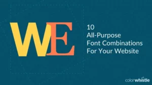 All-Purpose Font Combinations / Modern Font Pairing For Your Website