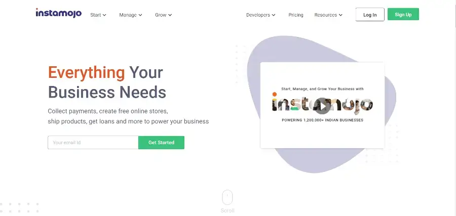 Online Payment Gateways in India (Instamojo) - ColorWhistle