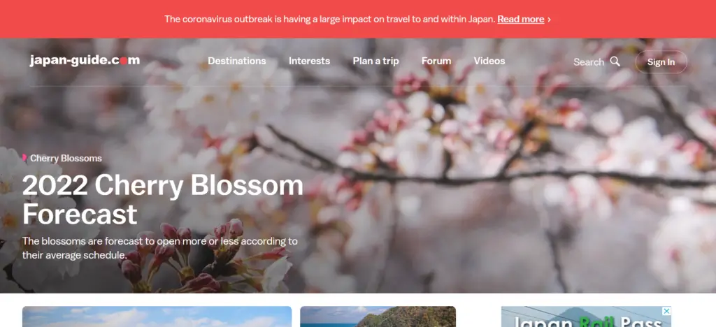 Interesting English Websites of Japan (Japan-Guide) - ColorWhistle
