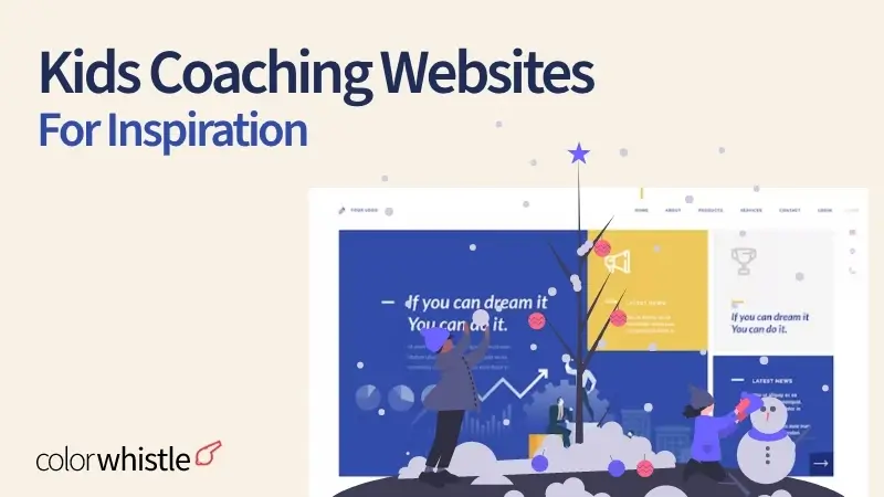 Kids Coaching Website Design Ideas & Inspiration