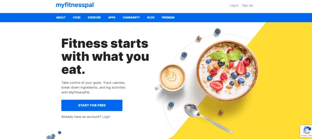 Popular Healthcare Apps & Features (myfitnesspal) - ColorWhistle