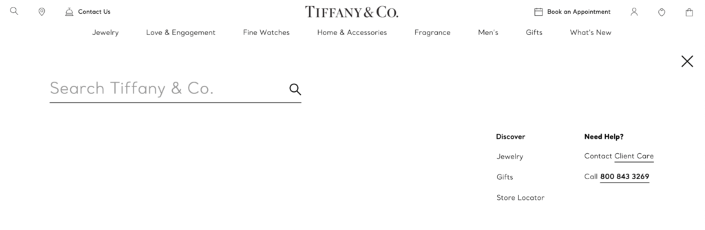 Jewelry Website (Search Bar Functionality) - ColorWhistle